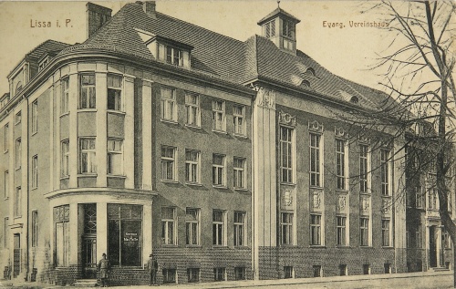 Dom ewangelicki ok. 1914 r. elewacja południowa i wschodnia, zdjęcie nr 1